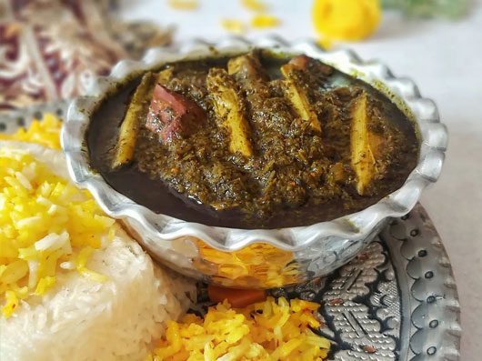 طرز تهیه خورش گیلاخه کردستانی با طعمی خاص و بی نظیر