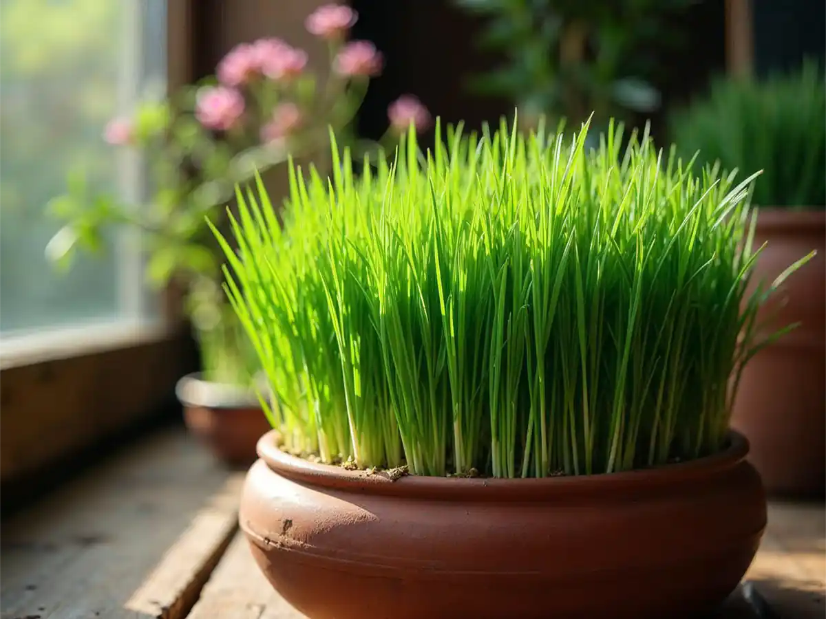 آموزش کاشت سبزه گندم برای سفره هفت سین عید نوروز
