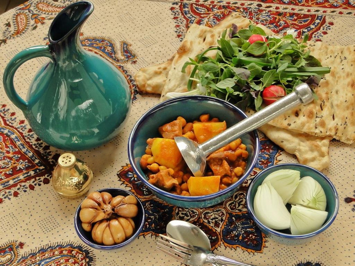 طرزتهیه دیزی سنگی به روش رستوران های سنتی معروف