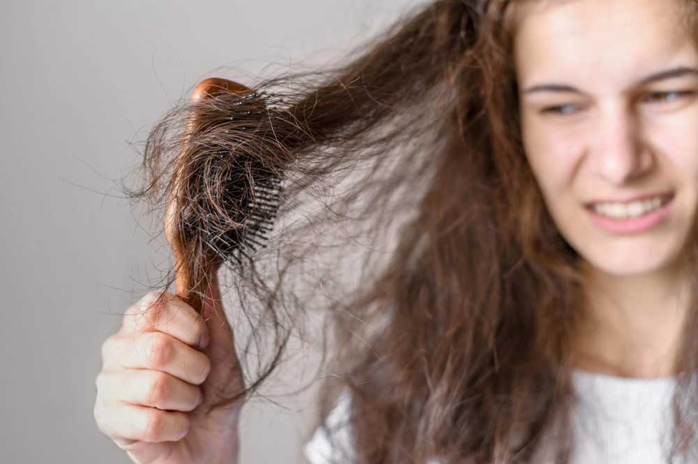 موی گره خورده را چگونه باز کنیم؟