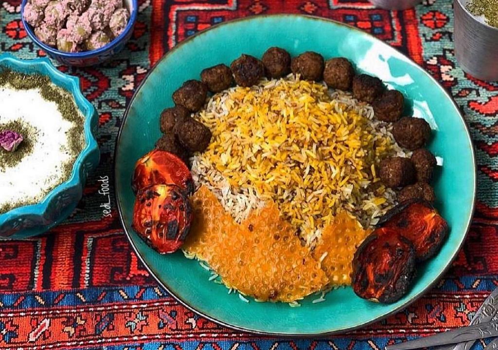طرزتهیه سماق پلو با گوشت یکی،از غذاهای محبوب و پرطرفدار ایرانی