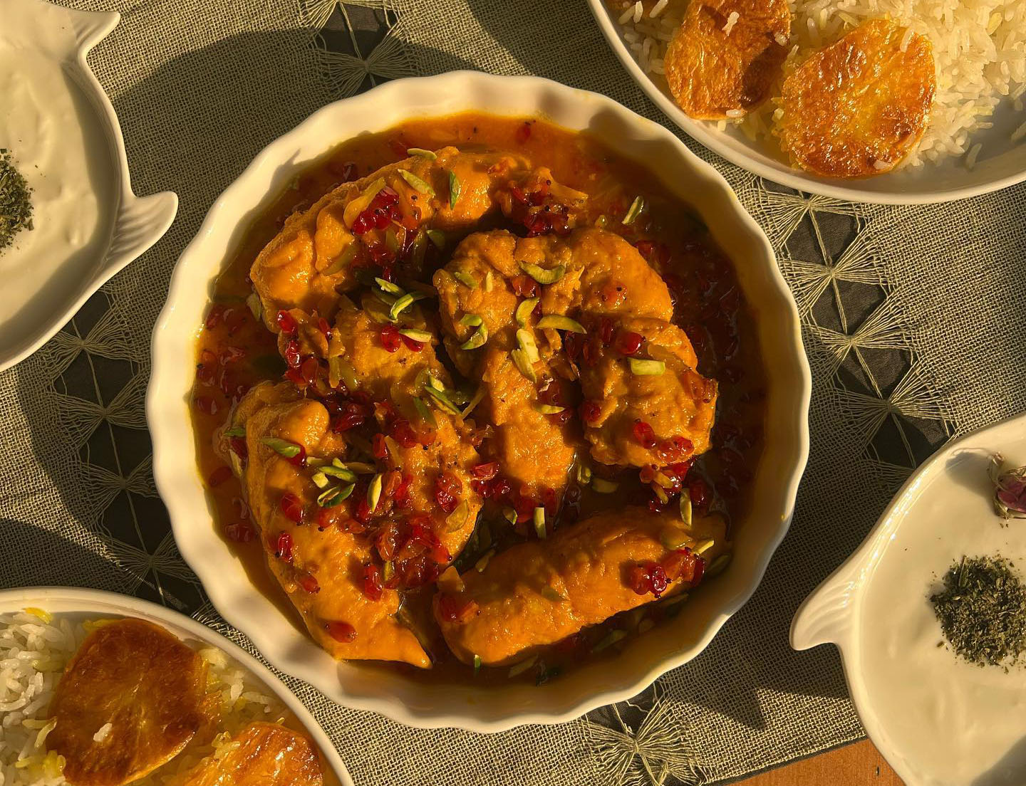 دستورپخت مرغ پرتقالی یکی از انواع غذاهای خوشمزه و مجلسی شمالی