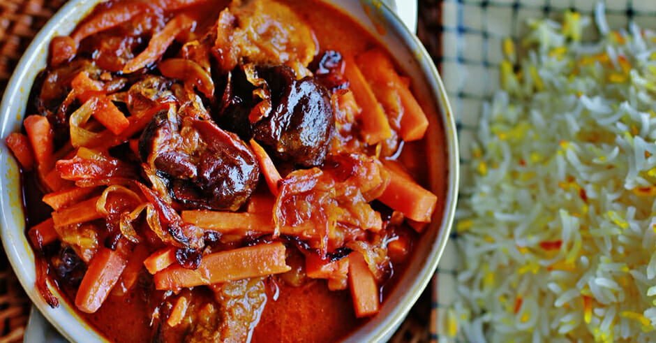 دستورتهیه خورشت هویج مجلسی به سبک اصیل تبریزی ها