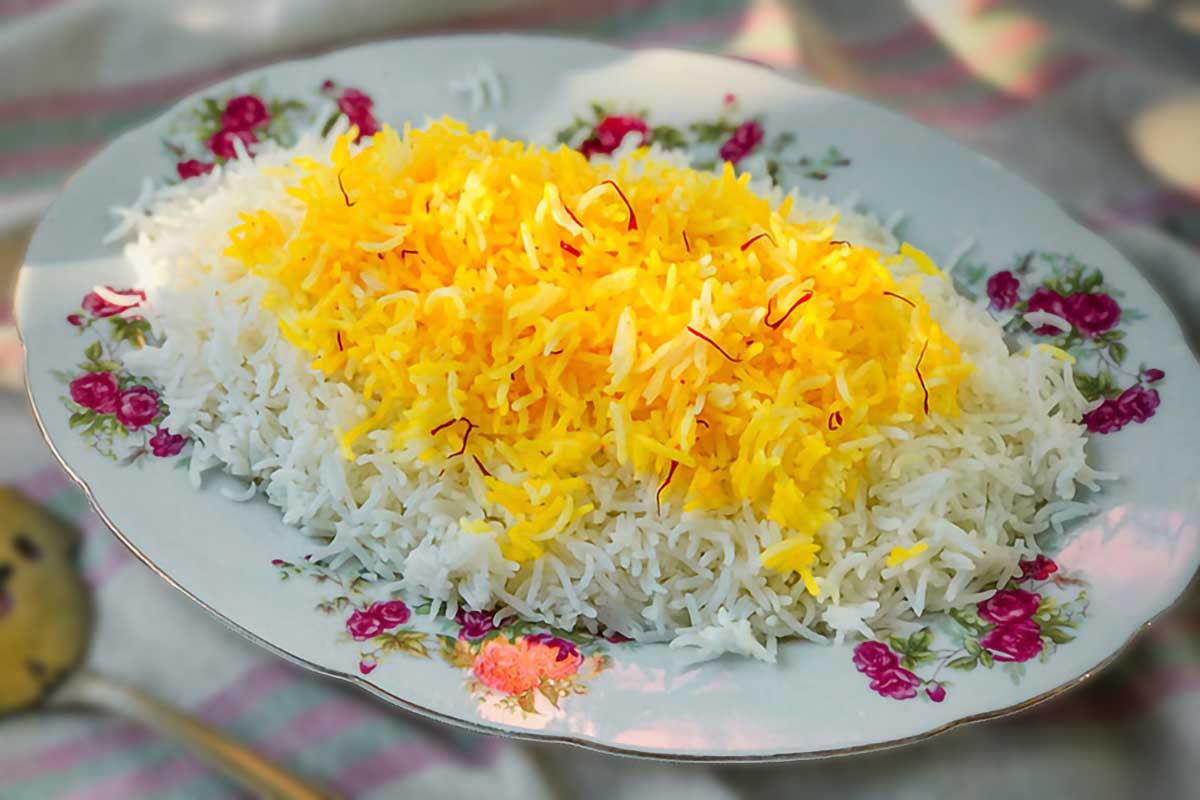 فوت و فن پخت برنجی سفید و دونه دونه بدون ته دیگ