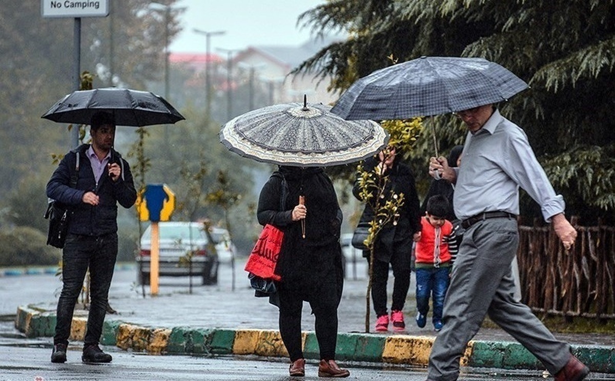 جدول میزان بارندگی سال زراعی جاری در مناطق استان فارس تا امروز